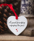 A Sweet Friendship Refreshes Soul Ceramic Heart